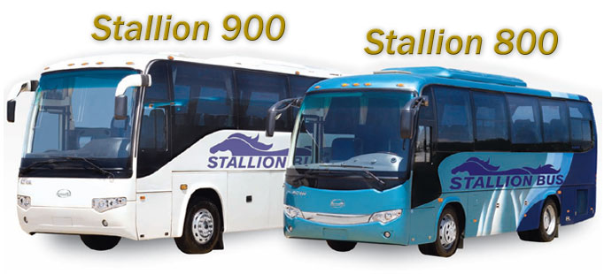 Stallion Motorcoaches 900 and 800